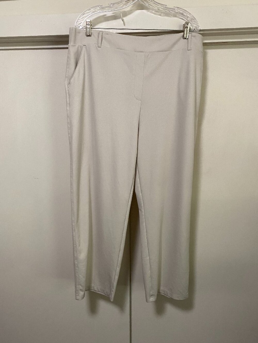 32 degrees cool, cream colored, super soft & comfy cool pants, size XL